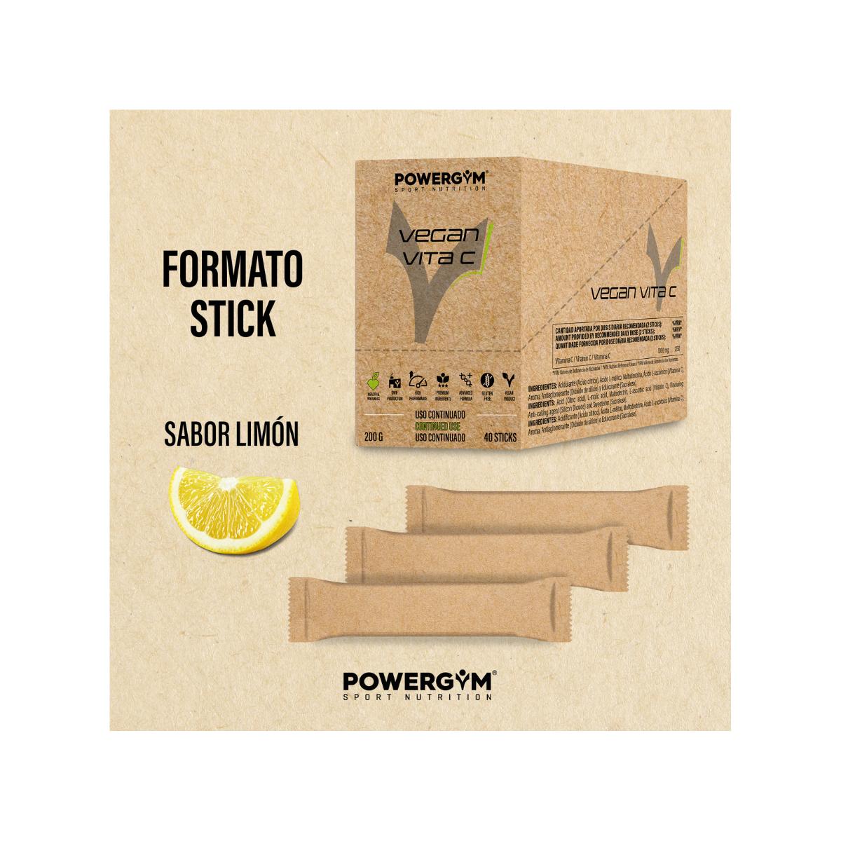 Powergym Regenerative Vegan Pack (Vitamina C + Colagénio + Cofator)