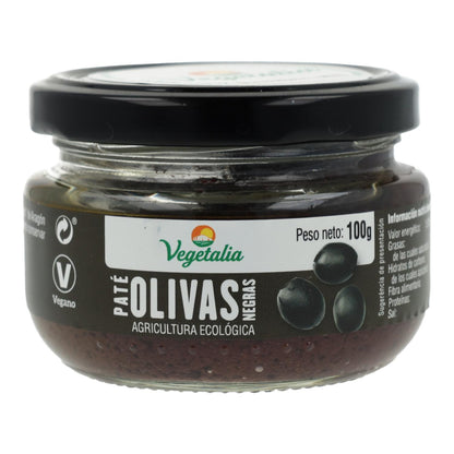 Paté de Azeitona Preta Biológica Vegetalia 100g