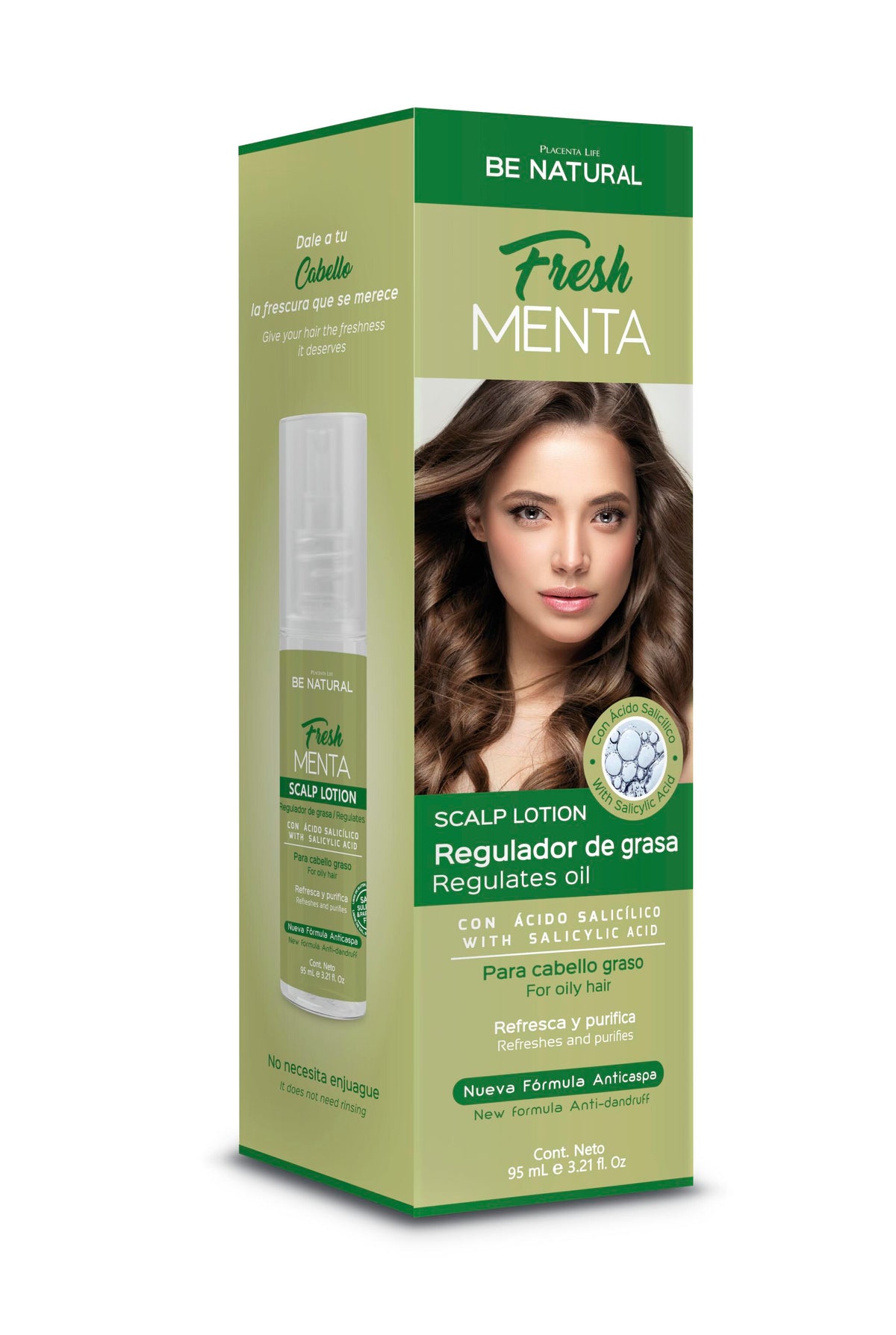 Be Nat. Fresh Menta Np Lotion Caja 95 Ml_1