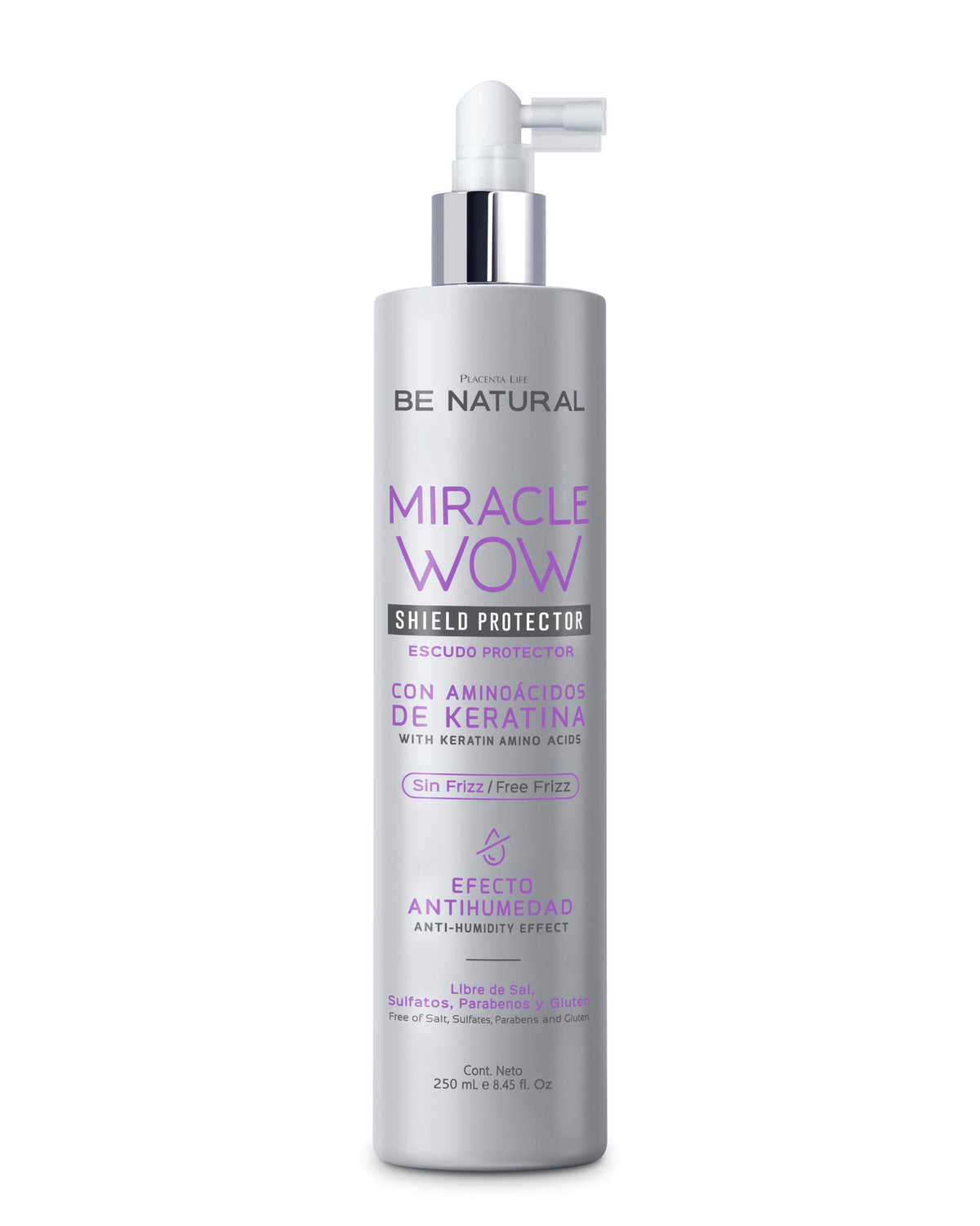 Be Nat. Miracle wow shield Prot. X 250ml_0