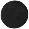 Vidaxl Navarra Tapete felpudo de pelo comprido Preto 160x160cm Poliéster