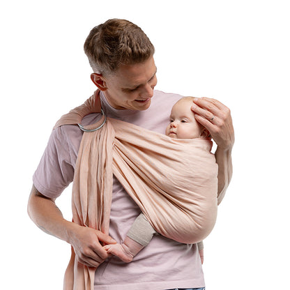 Bandolera Portabebé Boba Ring Sling Peony Pink_0