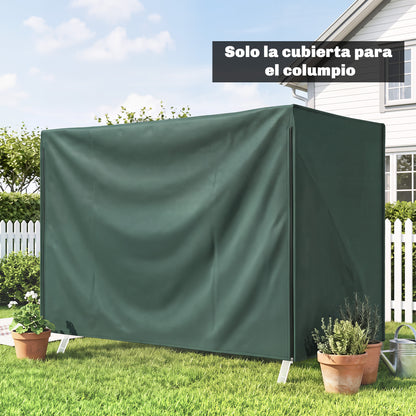 Outsunny Funda Columpios Jardín Con Cremallera Cubierta Muebles De Exterior_4