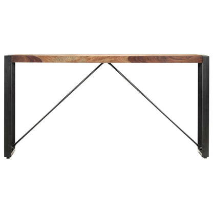 Mesa Consola De Madera Maciza De Sheesham 150x35x76 Cm_0