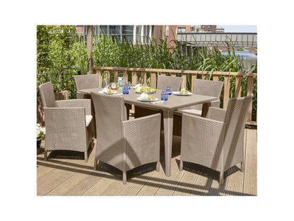 Keter Sillón Exterior Resina Con Cojín Iowa Capuchino Anxpxal Cm 62x60x89_2