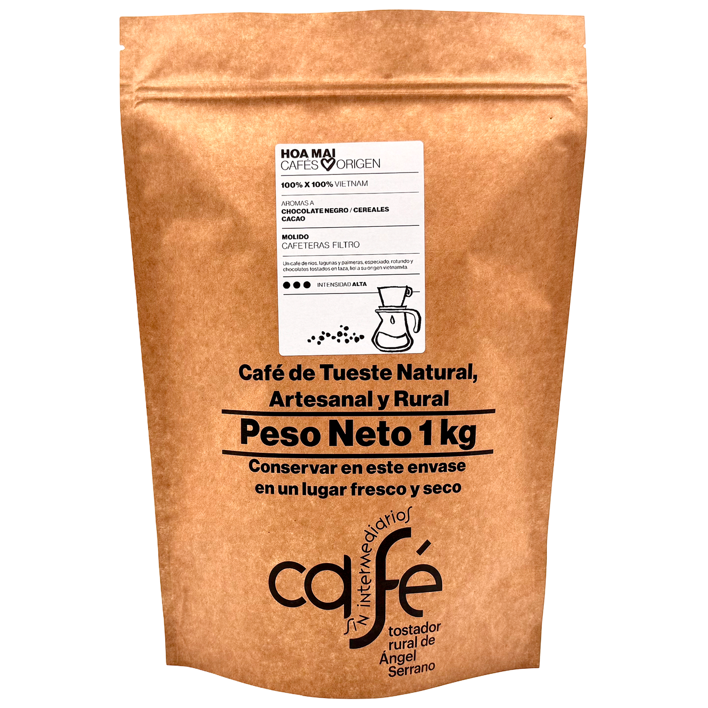 Cafe Sin Intermediarios Café Vietnam Hoa Mai Molido Filtro 1 Kg_0