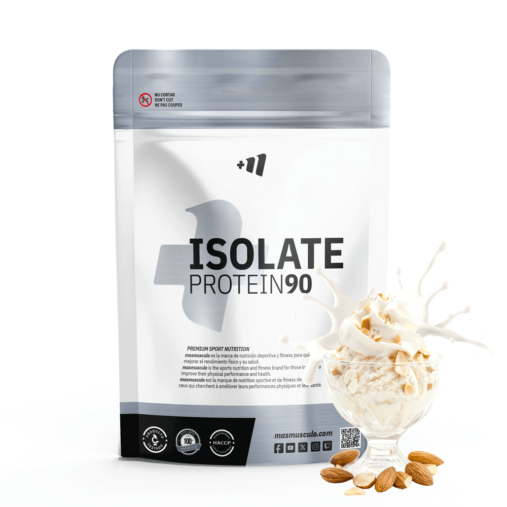 Isolate 90 Cfm - 500 G - Nata Almendrada - Aumenta La Masa Muscular - Masmusculo_0