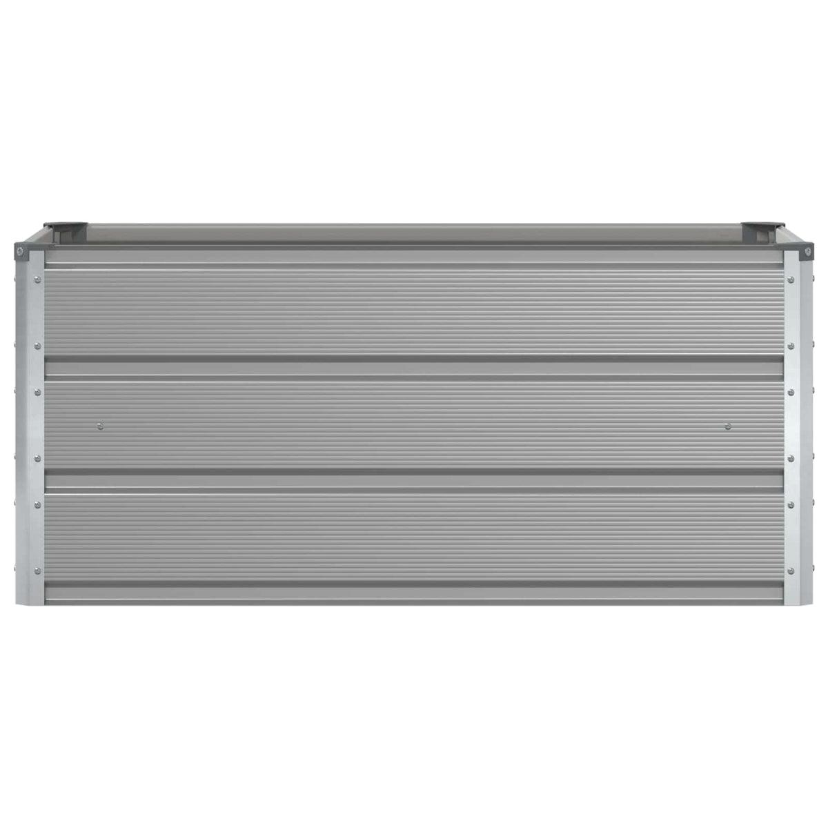 Jardinera Gris Claro 100 X 50 X 45 Cm Acero Galvanizado_3