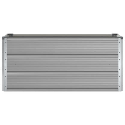 Jardinera Gris Claro 100 X 50 X 45 Cm Acero Galvanizado_3