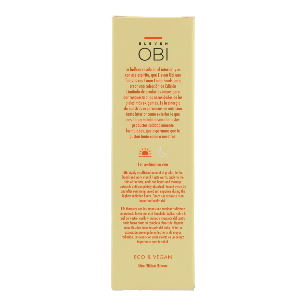 Crema antiedad con color SPF 30 CC Eco Protect Sun Shield Eleven Obi 50 ml