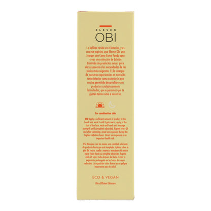 Crema antiedad con color SPF 30 CC Eco Protect Sun Shield Eleven Obi 50 ml
