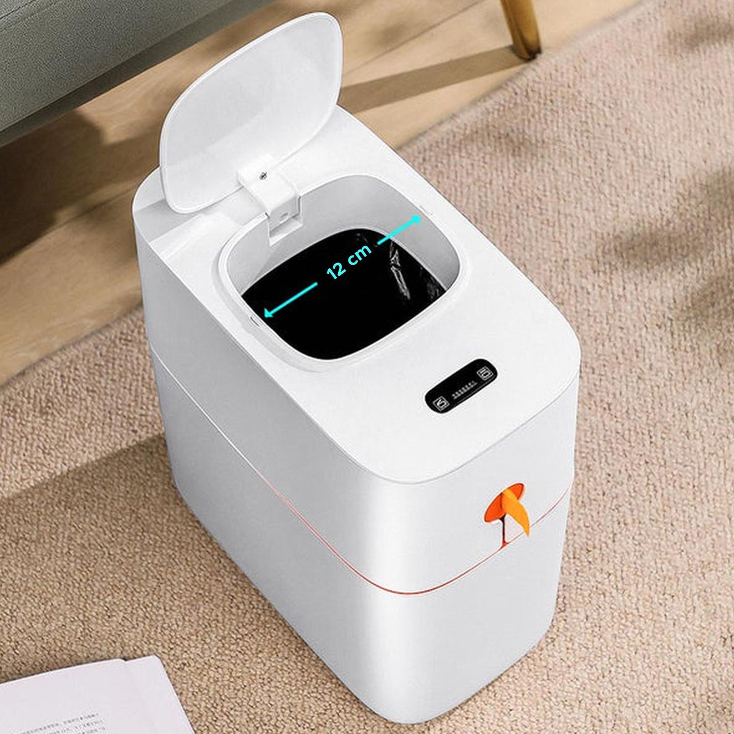 Cubo De Basura Automático Con Sensor De Movimiento Para Cocina 15l_2