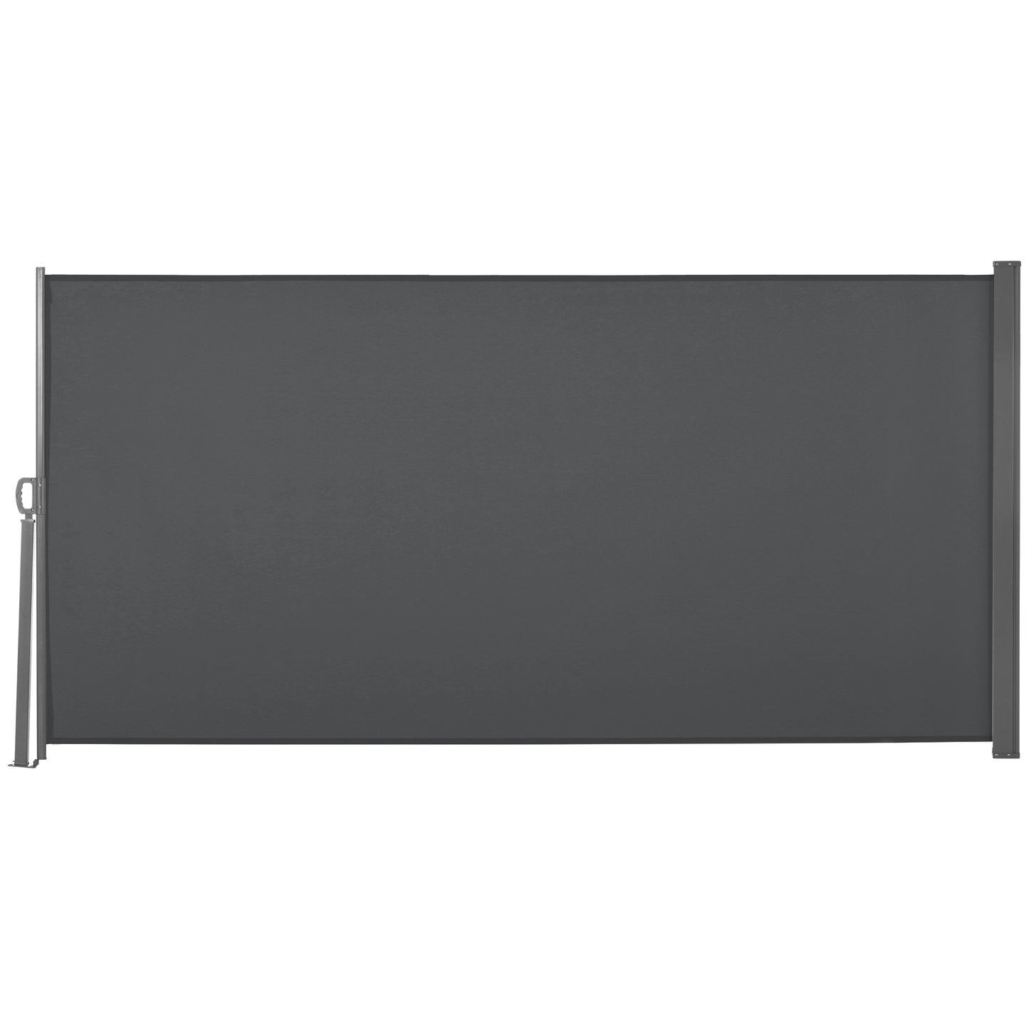 Outsunny Pantalla Retráctil Toldo Lateral Para Balcón Mampara De Privacidad_0