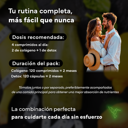 Colágeno Marino Con Magnesio + Detox Con Cardo Mariano. Sevens Nutrition. Articulaciones, Piel Y Depuración Hepática_4
