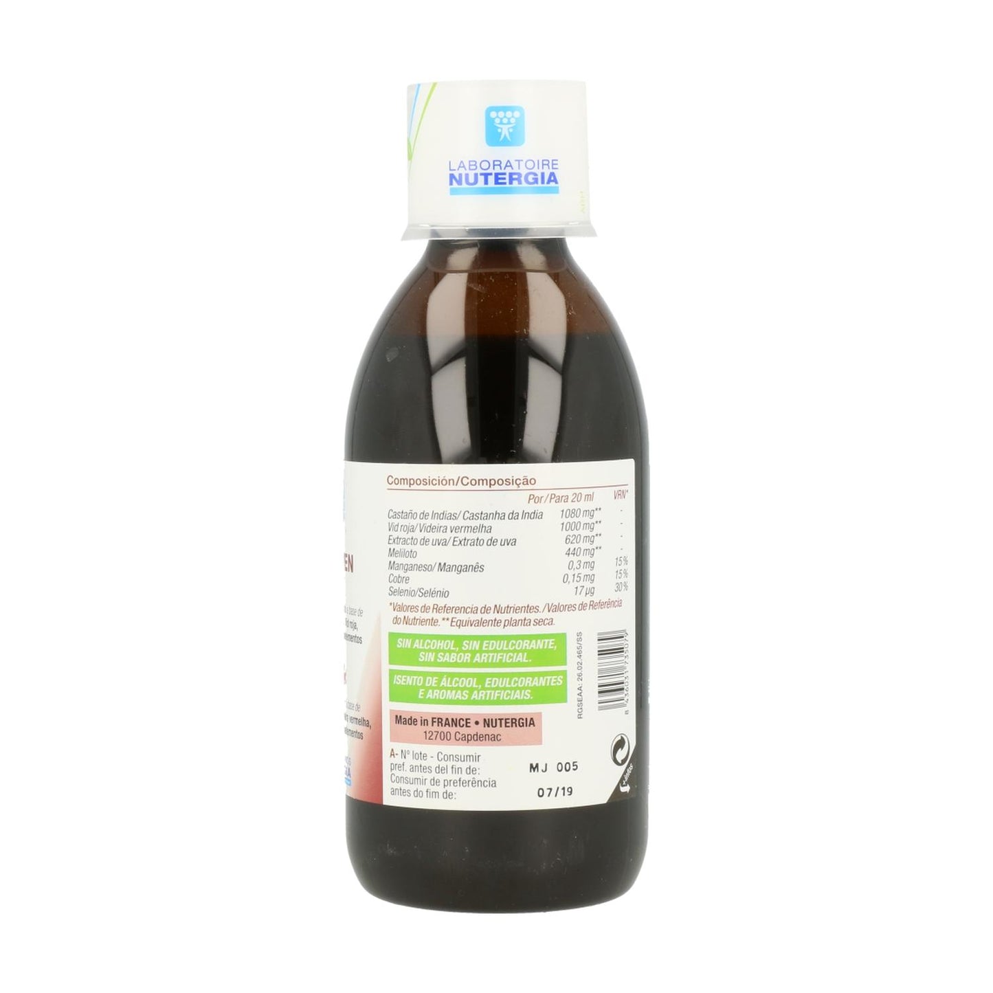 Castanha da Índia Ergyven Nutergia, 250 ml