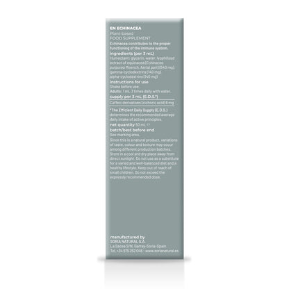 Embalagem 3x Soria Natural Extrato de Equinácea, 50 ml
