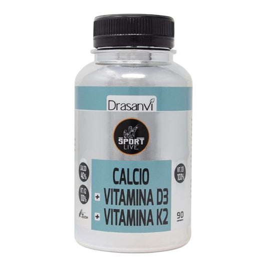 Sport Live Calcio + Vitamina D3+ K2 90 Tab_0