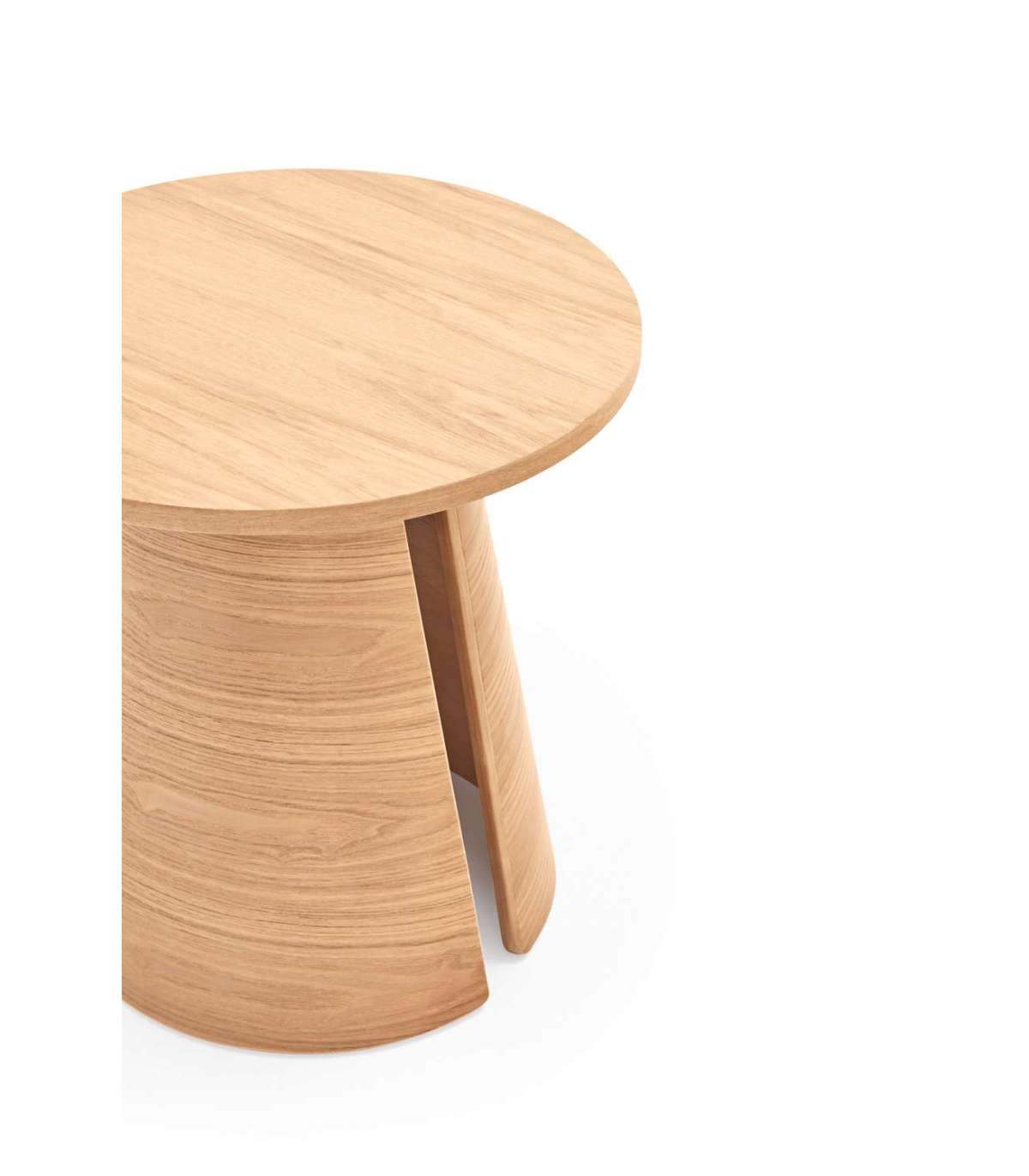 Mesa Auxiliar De Rincón Modelo Cep Acabado Natural, 50cm(ancho) 50.1cm(alto) 50cm (largo)_4