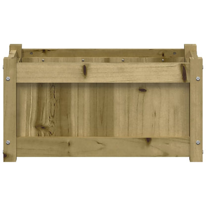 Jardinera De Madera De Pino Impregnada 60x31x31 Cm_4