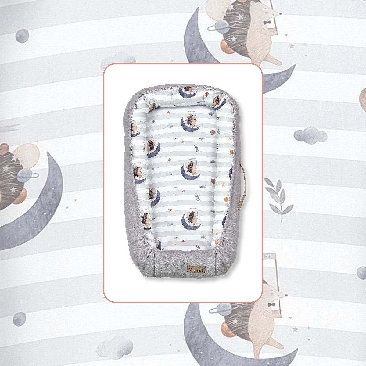 Cuna Nido Colecho Bebé Retro Flower_4