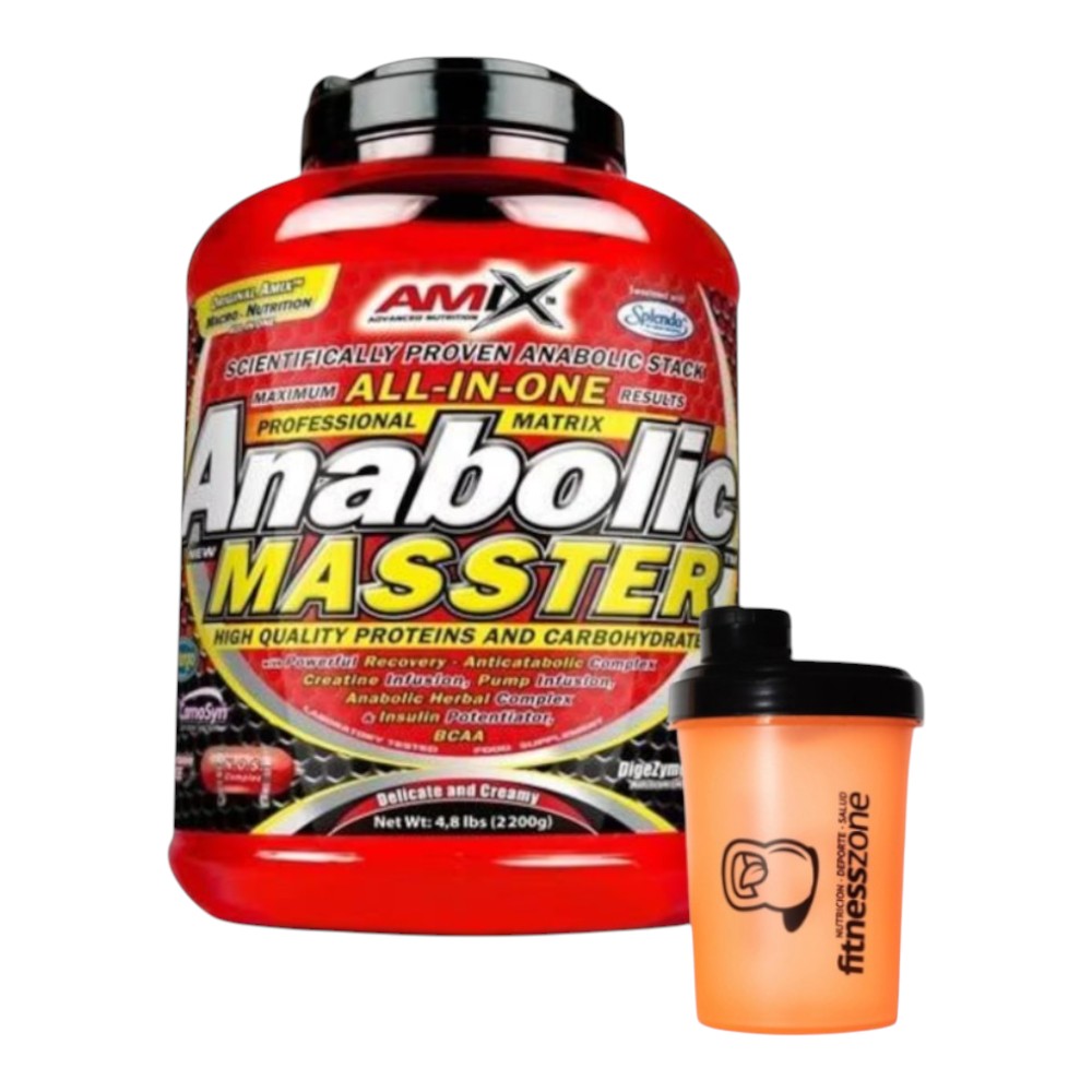 Anabolic Masster 2.2 Kg + ¡shaker Fitnesszone De Regalo! Chocolate_0