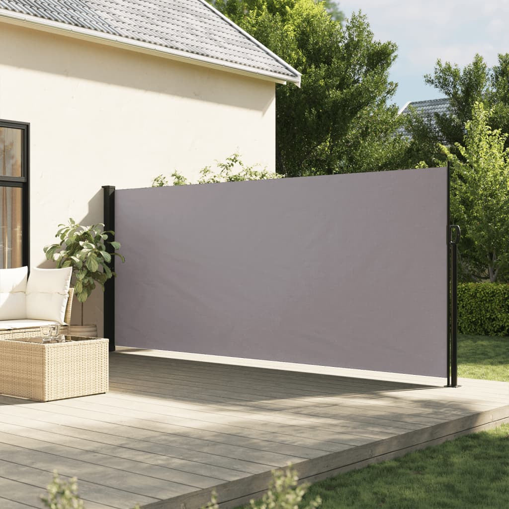 Vidaxl Toldo Lateral Retráctil Gris 170x300 Cm_1