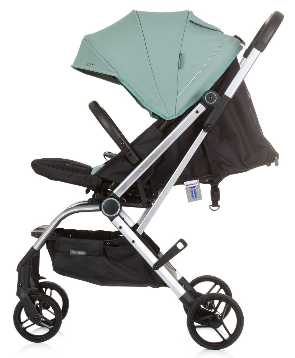 Silla De Paseo Hasta 22 Kg Y Rotación 360º Twister Pastel Green_2
