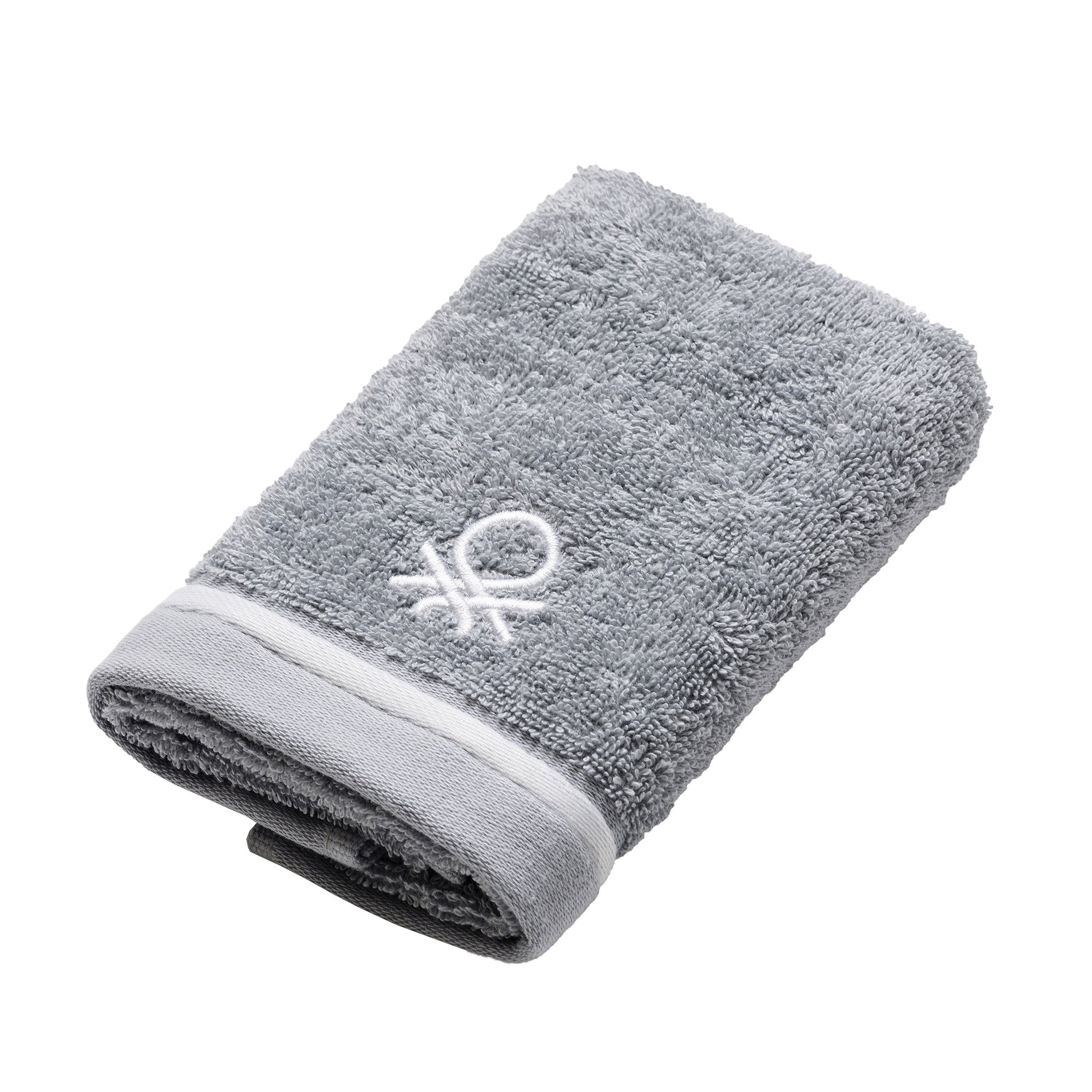 Set 3pc Toalla De Baño (1pc 30x50cm + 1pc 50x90cm + 1pc 70x140cm) 450gsm 100% Algodón Gris Tevere