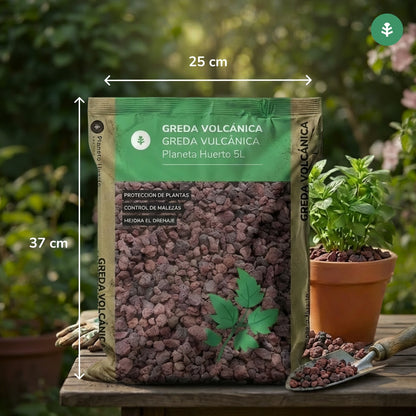 Argila Vulcânica Planeta Huerto 5 Litros