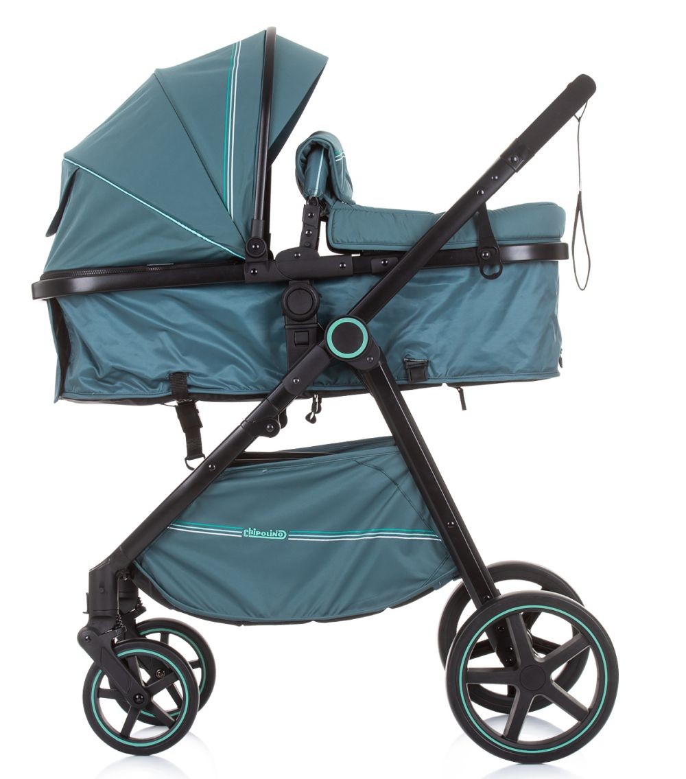Carrito De Bebé Trio Convertible Misty Hasta 22 Kg Aloe_1
