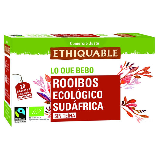 Infusão orgânica de Rooibos 40 g 20 saquetas