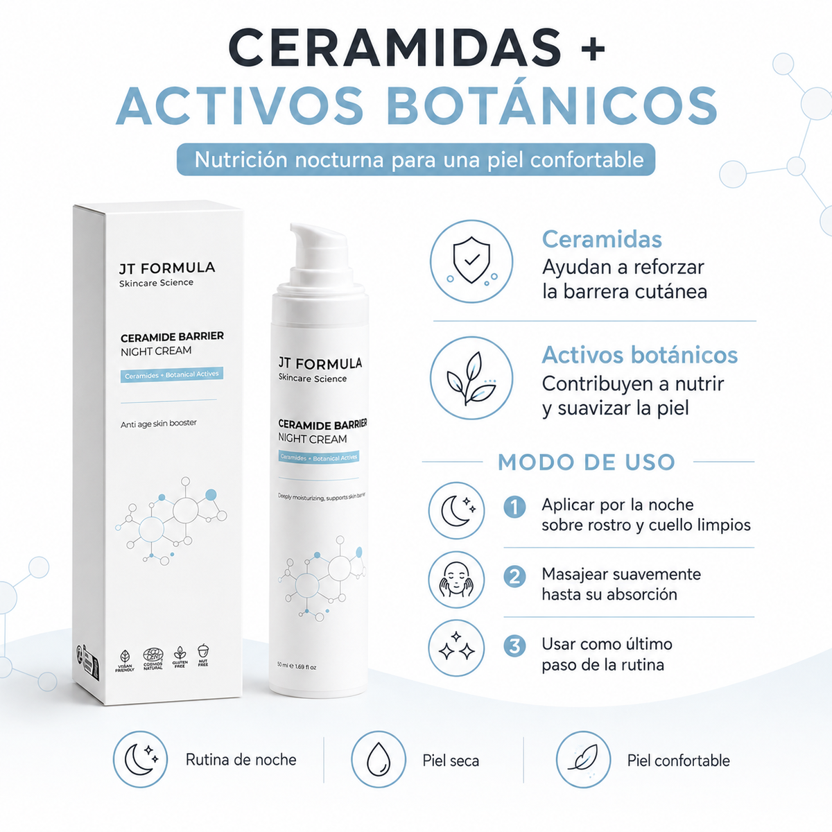 Crema De Noche Barrera De Ceramidas_2