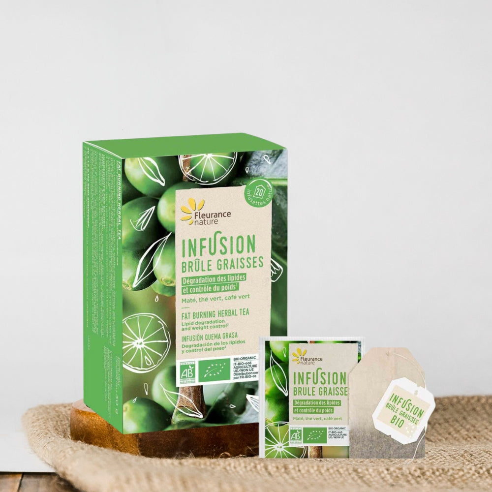 Infusión Quemador De Grasa Eco Fleurance Nature 20 Bolsitas De 1,5g_1