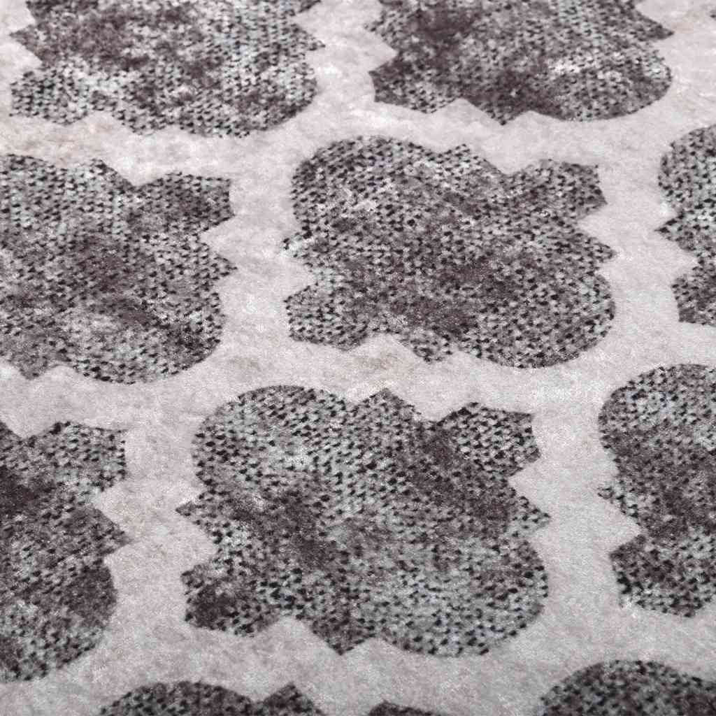 Vidaxl Alfombra Lavable Patchwork Antideslizante Multicolor 80x150 Cm_4
