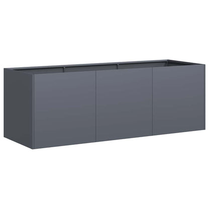 Jardinera Antracita 120x40x40 Cm Acero Laminado En Frío_0