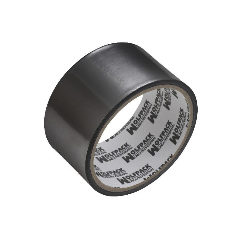 Cinta Adhesiva Aluminio Negra 48 Mm. X  10 M. 66 Micras_0