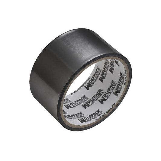 Cinta Adhesiva Aluminio Negro 48 Mm. X  5 M. 66 Micras_0