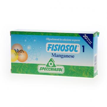 Fisiosol 1 Manganês Specchiasol, 20 frascos