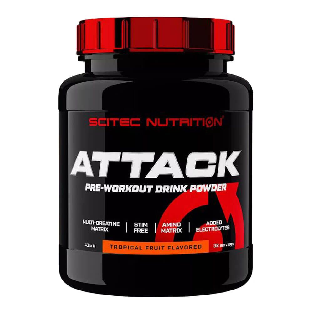Attack - 416g - Tropical - Pre Entreno - Scitec Nutrition_0