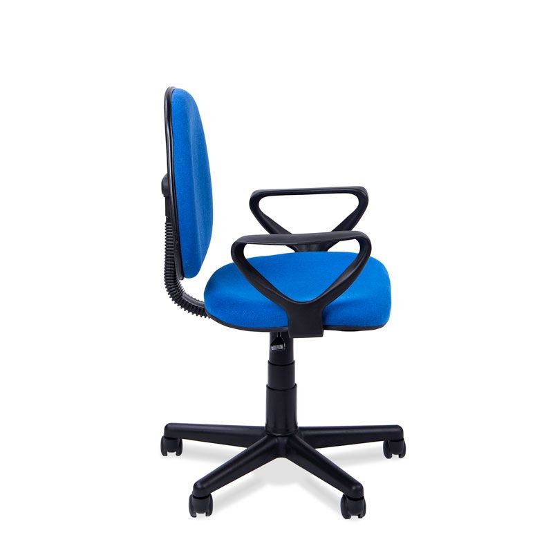 Silla De Oficina Danfer Pvc, Azul, 61 X 109 X 55cm_1