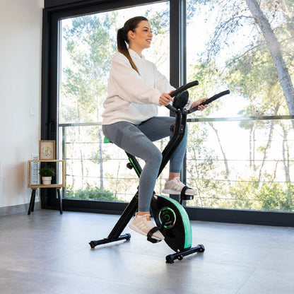 Cecotec Bicicleta Estática Plegable X-bike X. Volante De Inercia 25 Kg Resistencia Magnética Variable 8 Niveles Sillín C_1