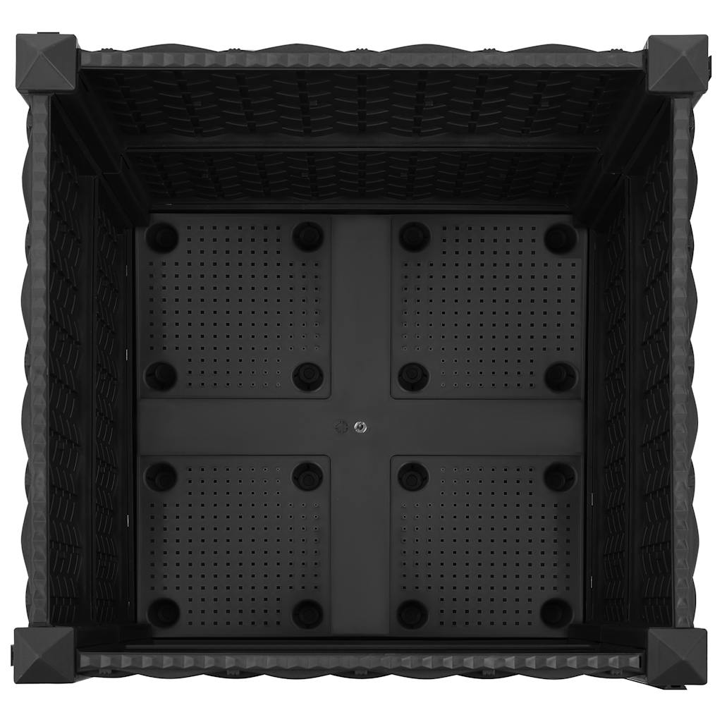 Jardinera Elevada 40x40x38 Cm Polipropileno_4