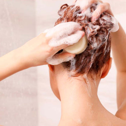 Pack 2 Champú Sólido Cabello Rizado - 100% Natural - Con Aceite de Almendra y Avena - Define y Nutre el Rizo_2