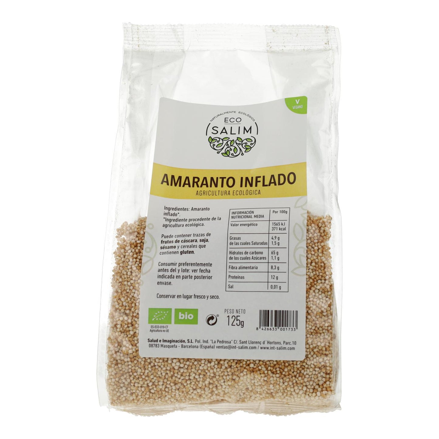 Eco-Salim Amaranto Tufado 125 g