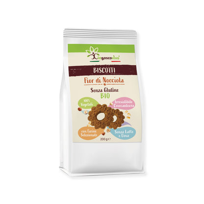 Galletas De Avellanas Y Harina De Garbanzos Sin Gluten Ecológicas 200g Veganas_0