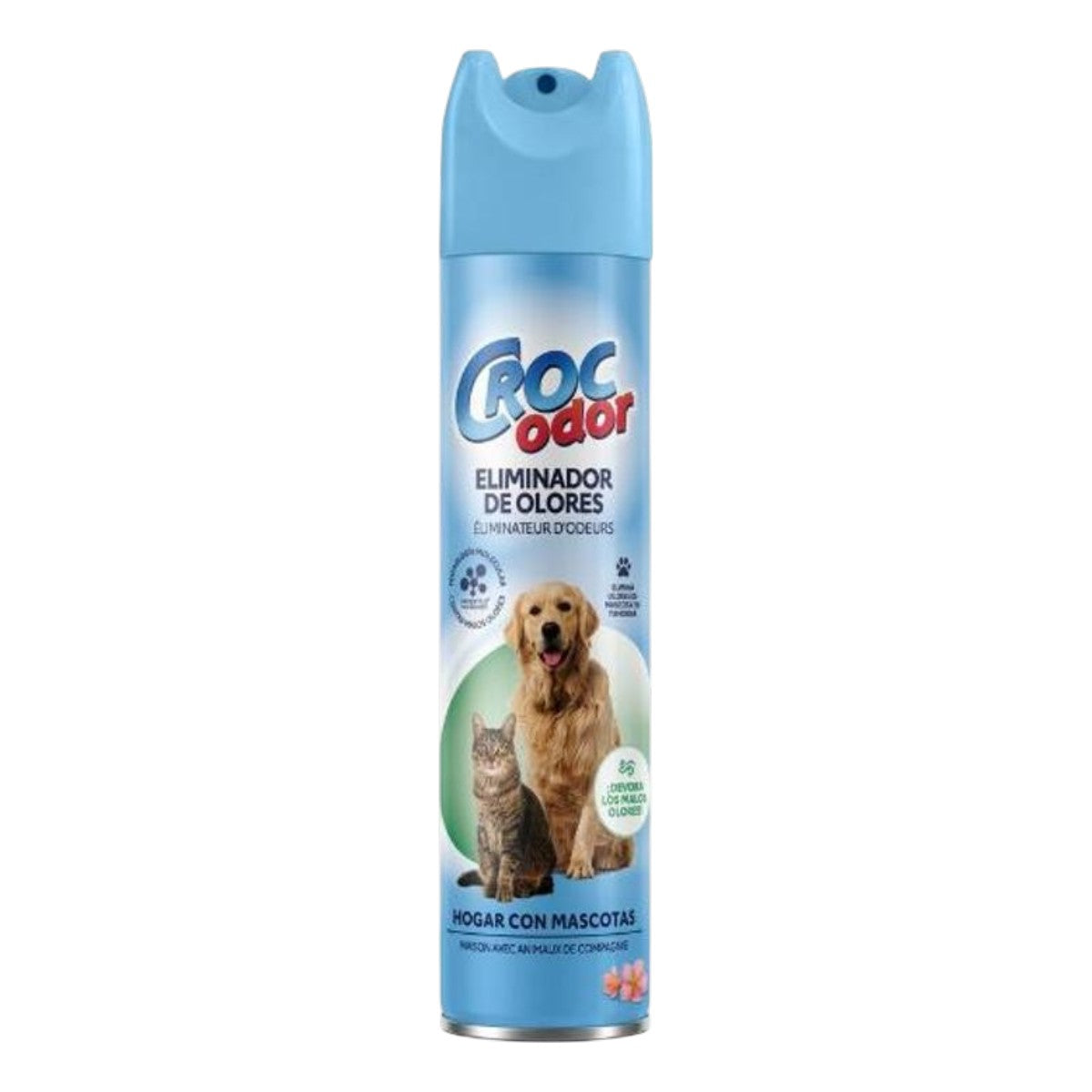 Spray Eliminador de Olores para Hogares con Mascotas CROCODOR 300ml