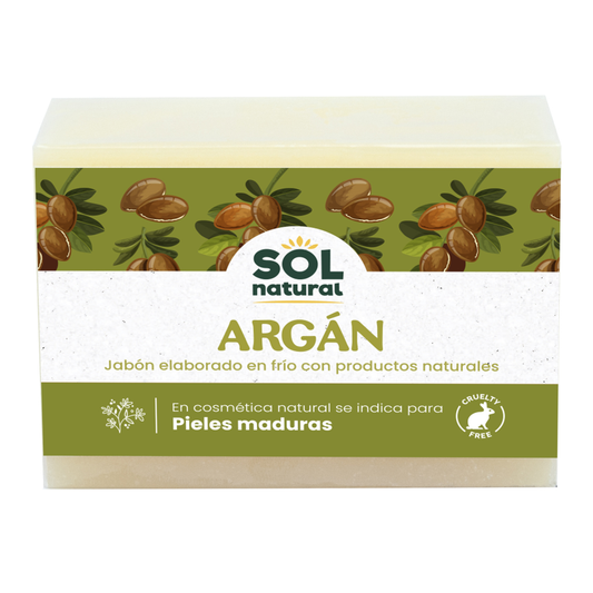 Sabonete natural de argão Sol Natural 100 g
