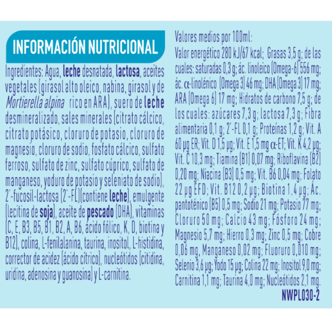 Leite Líquido Nan Optipro 1 para começar desde o primeiro dia Nestlé 500ml