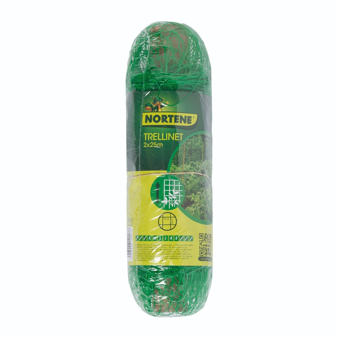 Malla Para Entutorar Trellinet 1x5 M Verde Nortene_0