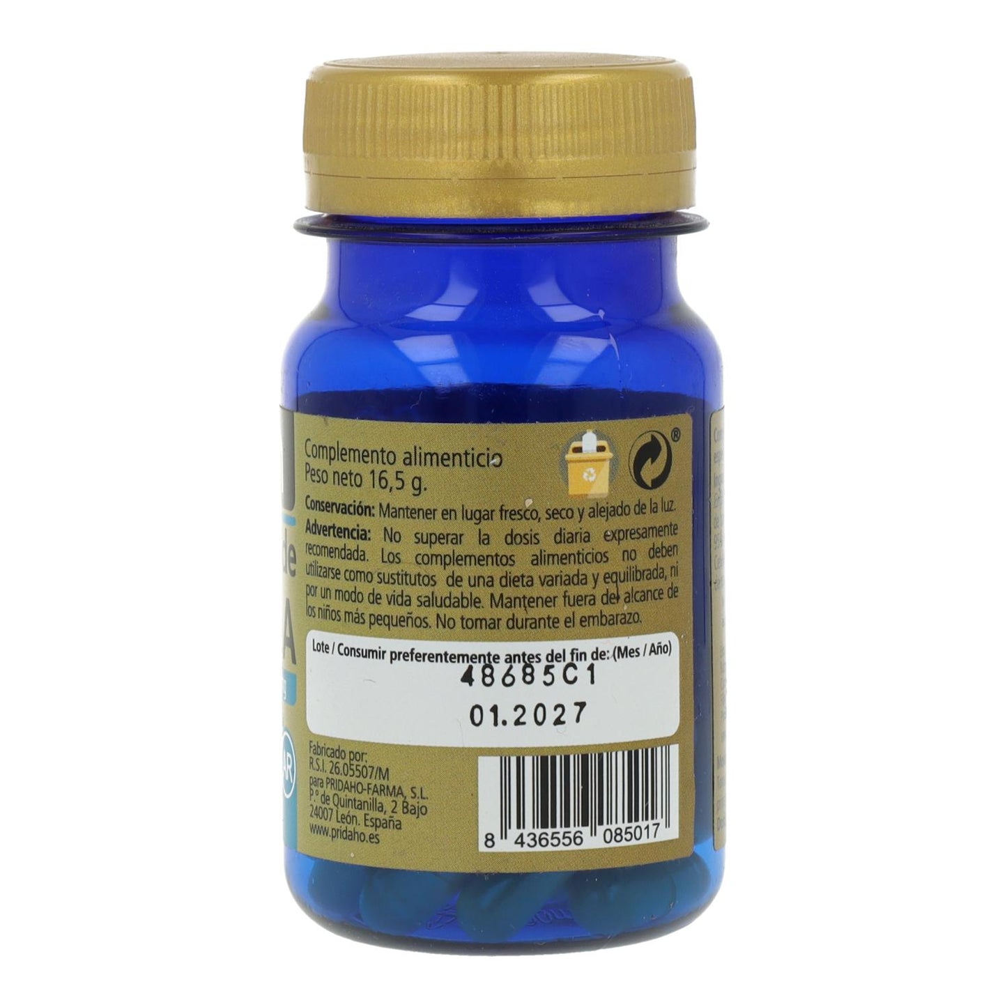 SANON Concentrado de Cúrcuma 30 cápsulas vegetais de 550 mg